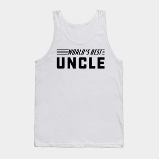 Uncle - World's best uncle Tank Top